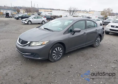 2014 Honda Civic Lx из США, поврежденный, VIN 2HGFB2F54EH513517